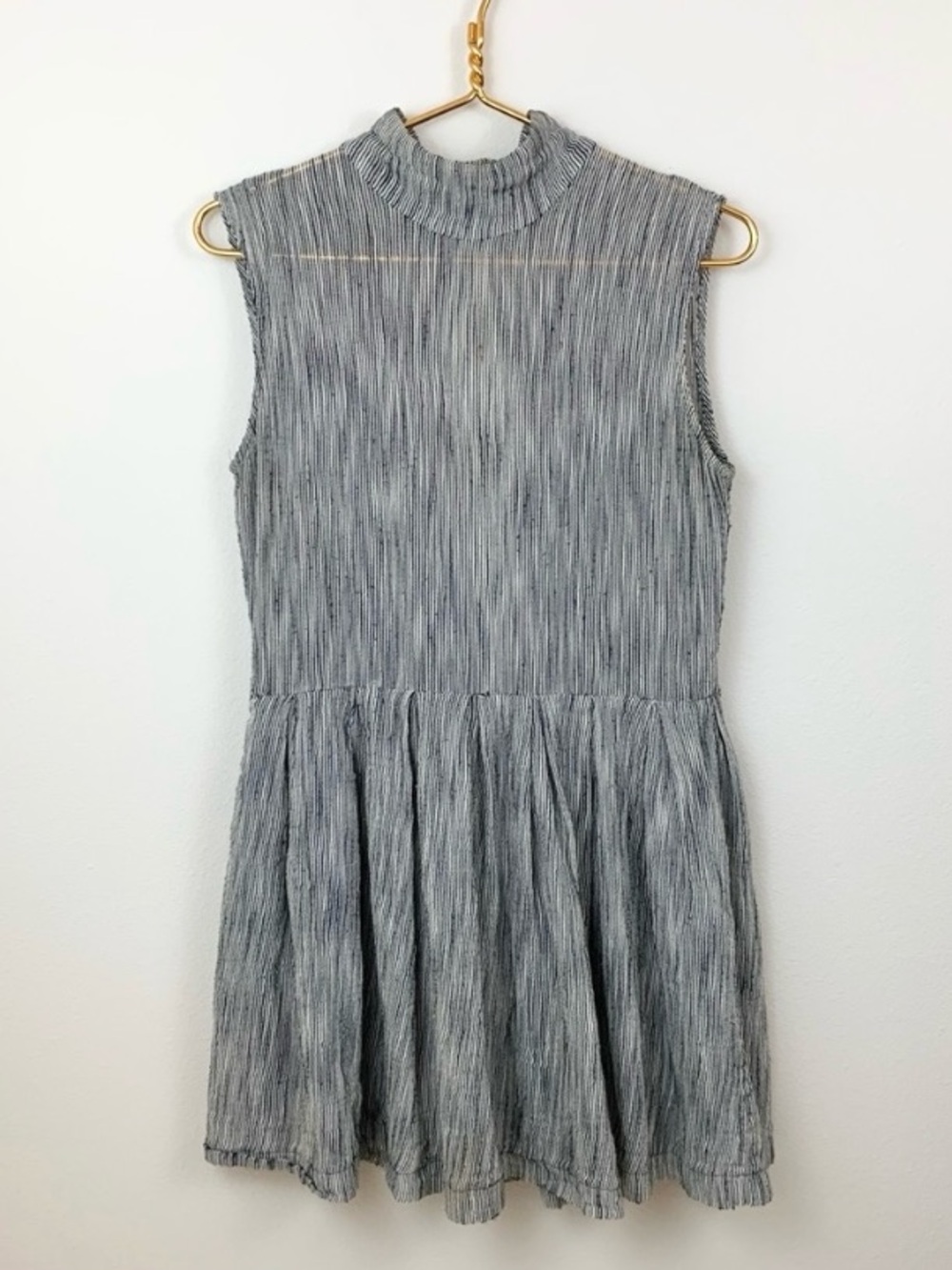 Opening Ceremony Black White Gauze Mini dress